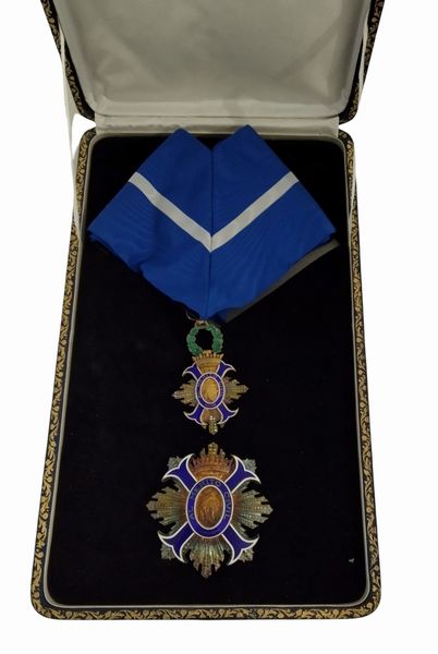 Spagna, Gran Croce merito civile ante 1974  - Asta Memorabilia, Militaria, Ordini Cavallereschi - Associazione Nazionale - Case d'Asta italiane