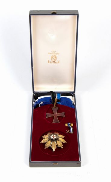 Portogallo, ordine del principe enrico il navigatore, insegna di Gran Croce  - Asta Memorabilia, Militaria, Ordini Cavallereschi - Associazione Nazionale - Case d'Asta italiane