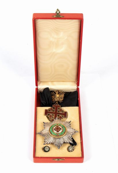 Stato Città del Vaticano, Ordine del S. Sepolcro. insegna di Grand'Ufficiale  - Asta Memorabilia, Militaria, Ordini Cavallereschi - Associazione Nazionale - Case d'Asta italiane