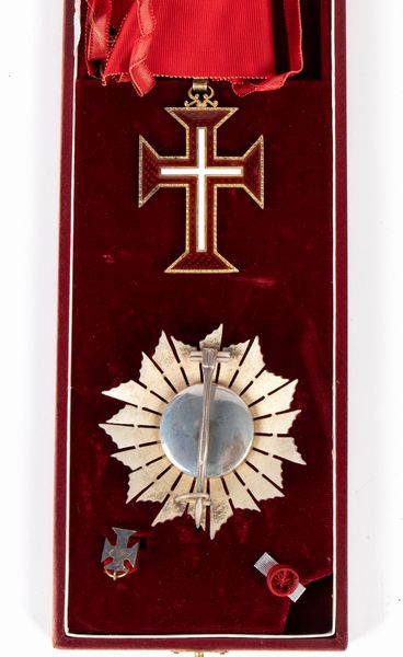 Portogallo, Ordine del Cristo, insegna di  Grand Ufficiale  - Asta Memorabilia, Militaria, Ordini Cavallereschi - Associazione Nazionale - Case d'Asta italiane