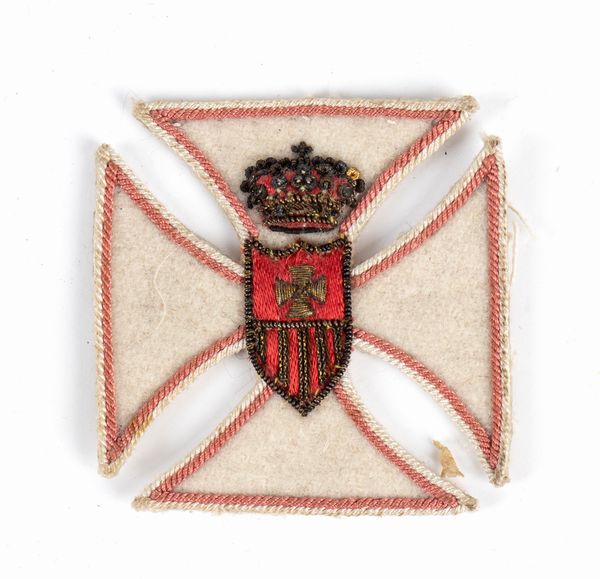 Ordine di Nostra signora della Mercede, Placca brodè  - Asta Memorabilia, Militaria, Ordini Cavallereschi - Associazione Nazionale - Case d'Asta italiane