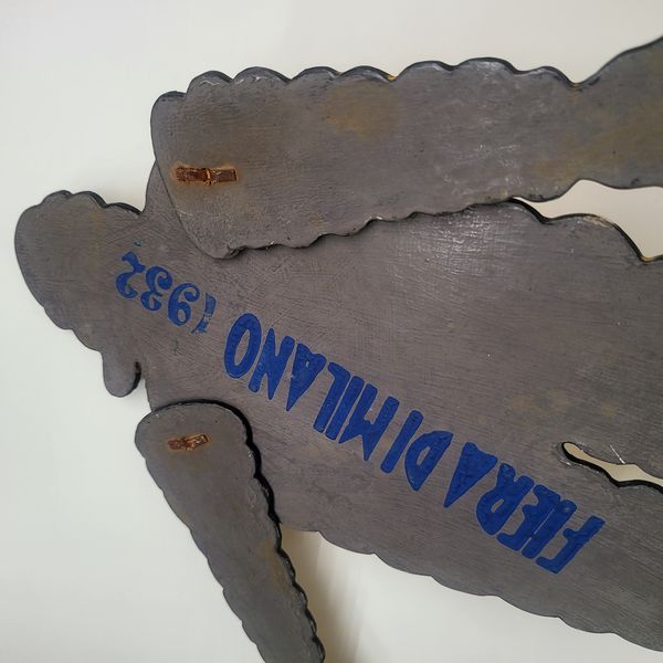 MICHELIN Bibendum FIERA DI MILANO 1932  - Asta Memorabilia, Militaria, Ordini Cavallereschi - Associazione Nazionale - Case d'Asta italiane