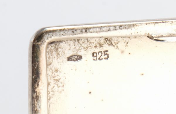 Portasigarette argento Amm. Lorenzini Squadriglia MAS  - Asta Memorabilia, Militaria, Ordini Cavallereschi - Associazione Nazionale - Case d'Asta italiane