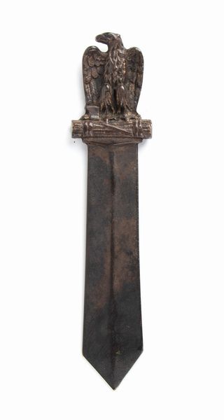 Tagliacarte in bronzo MVSN periodo fascista  - Asta Memorabilia, Militaria, Ordini Cavallereschi - Associazione Nazionale - Case d'Asta italiane