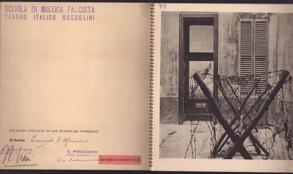 PNF Mistica Fascista - IL COVO di Via Paolo da Cannobbio  - Asta Memorabilia, Militaria, Ordini Cavallereschi - Associazione Nazionale - Case d'Asta italiane