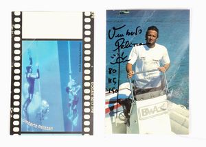 SUB Umberto Pellizzari, tuta immersione Record  - Asta Memorabilia, Militaria, Ordini Cavallereschi - Associazione Nazionale - Case d'Asta italiane