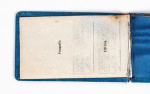 Calcio, Italia, tessera SS LAZIO  - Asta Memorabilia, Militaria, Ordini Cavallereschi - Associazione Nazionale - Case d'Asta italiane