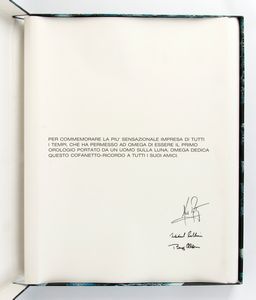 COFANETTO PRESENTAZIONE OMEGA MOONWATCH  - Asta Memorabilia, Militaria, Ordini Cavallereschi - Associazione Nazionale - Case d'Asta italiane