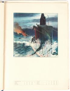 Calendario base Atlantica di Bordeaux  - Asta Memorabilia, Militaria, Ordini Cavallereschi - Associazione Nazionale - Case d'Asta italiane