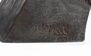 Busto in bronzo di Benito Mussolini  - Asta Memorabilia, Militaria, Ordini Cavallereschi - Associazione Nazionale - Case d'Asta italiane