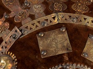 Etiopia, antico scudo da Ras  - Asta Memorabilia, Militaria, Ordini Cavallereschi - Associazione Nazionale - Case d'Asta italiane