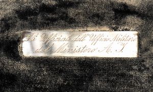 Italia, Regno, bandoliera di artiglieria con dedica  - Asta Memorabilia, Militaria, Ordini Cavallereschi - Associazione Nazionale - Case d'Asta italiane