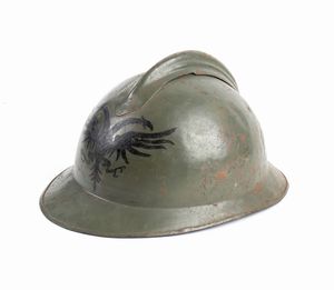 Albania, Elmetto m. 16  - Asta Memorabilia, Militaria, Ordini Cavallereschi - Associazione Nazionale - Case d'Asta italiane