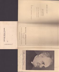 Perosi, Lorenzo (Tortona, 21 dicembre 1872 – Roma, 12 ottobre 1956)  - Asta Memorabilia, Militaria, Ordini Cavallereschi - Associazione Nazionale - Case d'Asta italiane