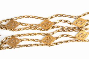 Collare per Avvocato del Tribunale della Sacra Rota  - Asta Memorabilia, Militaria, Ordini Cavallereschi - Associazione Nazionale - Case d'Asta italiane