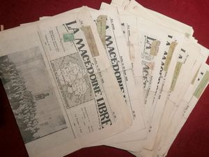 Lotto di materiale vario appartenuto ad un alto funzionario del partito fascista albanese  - Asta Memorabilia, Militaria, Ordini Cavallereschi - Associazione Nazionale - Case d'Asta italiane