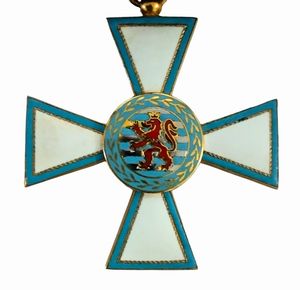 Lussemburgo, ordine al merito grande ufficiale, in astuccio  - Asta Memorabilia, Militaria, Ordini Cavallereschi - Associazione Nazionale - Case d'Asta italiane