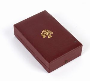 Libano, ordine del Cedro, insegna di commendatore  - Asta Memorabilia, Militaria, Ordini Cavallereschi - Associazione Nazionale - Case d'Asta italiane