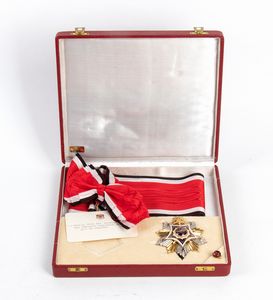 Egitto, Repubblica, Ordine al Merito, insegna di Gran Croce  - Asta Memorabilia, Militaria, Ordini Cavallereschi - Associazione Nazionale - Case d'Asta italiane