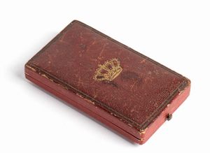 Corona d'Italia, insegna di cavaliere  - Asta Memorabilia, Militaria, Ordini Cavallereschi - Associazione Nazionale - Case d'Asta italiane