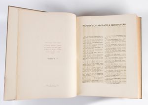 ITALIANI DI MUSSOLINI IN A.O. volume numerato  - Asta Memorabilia, Militaria, Ordini Cavallereschi - Associazione Nazionale - Case d'Asta italiane