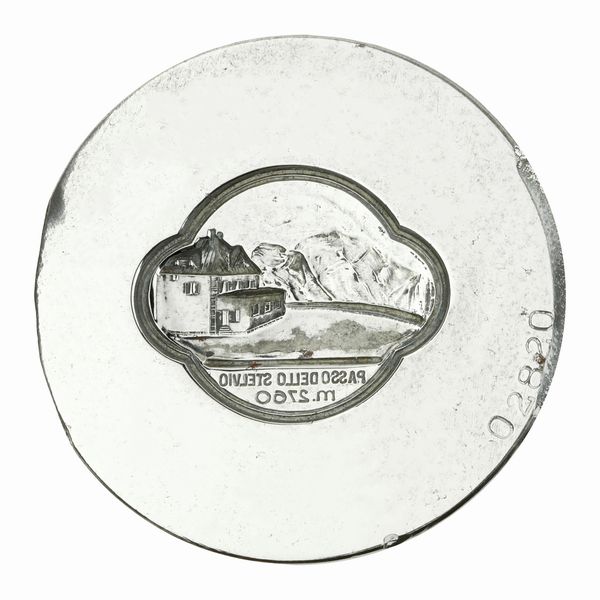 N Passo Dello Stelvio M 2760 68 x 51 mm  - Asta Conii e Punzoni della Storica Fabbrica di Medaglie Lorioli (1919-1950) - Associazione Nazionale - Case d'Asta italiane