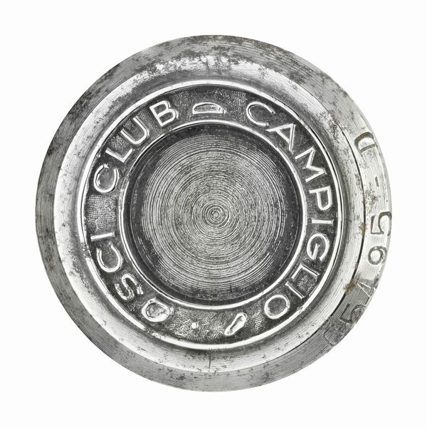 P Sci Club Campiglio 46 x 43 mm  - Asta Conii e Punzoni della Storica Fabbrica di Medaglie Lorioli (1919-1950) - Associazione Nazionale - Case d'Asta italiane