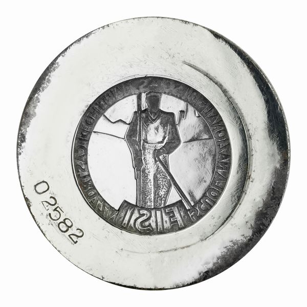 N Fisi Scuola Nazionale Di Sci San Martino Di Castrozza 60 x 42 mm  - Asta Conii e Punzoni della Storica Fabbrica di Medaglie Lorioli (1919-1950) - Associazione Nazionale - Case d'Asta italiane