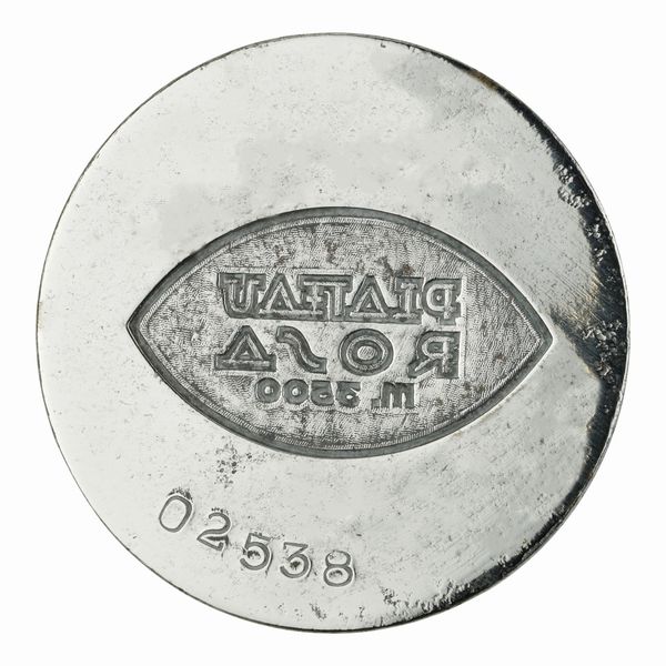 N Plateau Rosa M.3500. 53 x 44 mm  - Asta Conii e Punzoni della Storica Fabbrica di Medaglie Lorioli (1919-1950) - Associazione Nazionale - Case d'Asta italiane