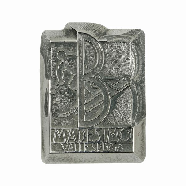 P Madesimo Valle Spluga 36-50 x 32 mm  - Asta Conii e Punzoni della Storica Fabbrica di Medaglie Lorioli (1919-1950) - Associazione Nazionale - Case d'Asta italiane