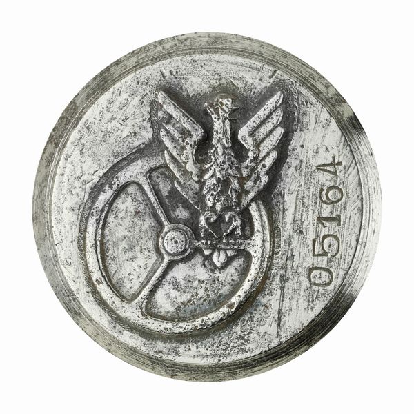 P Aquila Coronata Su Volante. 49 x 44 mm  - Asta Conii e Punzoni della Storica Fabbrica di Medaglie Lorioli (1919-1950) - Associazione Nazionale - Case d'Asta italiane