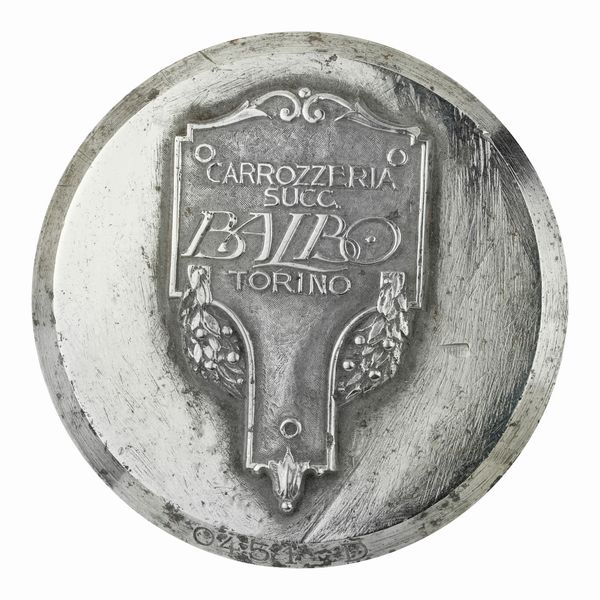 P Carrozzeria Succ. Balbo Torino 62 x 51 mm  - Asta Conii e Punzoni della Storica Fabbrica di Medaglie Lorioli (1919-1950) - Associazione Nazionale - Case d'Asta italiane