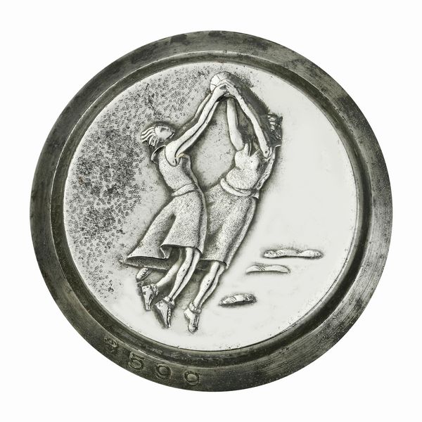 P Campionato Europeo Femminile Pallacanestro Roma 62 x 49 mm  - Asta Conii e Punzoni della Storica Fabbrica di Medaglie Lorioli (1919-1950) - Associazione Nazionale - Case d'Asta italiane