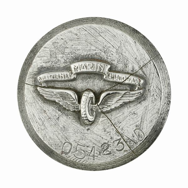 P Autolinee Marini Cassano D'Adda 41 x 29 mm  - Asta Conii e Punzoni della Storica Fabbrica di Medaglie Lorioli (1919-1950) - Associazione Nazionale - Case d'Asta italiane