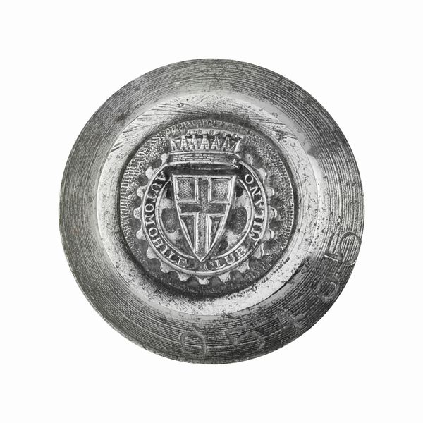 P Automobile Club Milano 31 x 32 mm  - Asta Conii e Punzoni della Storica Fabbrica di Medaglie Lorioli (1919-1950) - Associazione Nazionale - Case d'Asta italiane