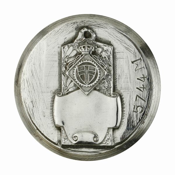 P Automobile Club Padova 47 x 45 mm  - Asta Conii e Punzoni della Storica Fabbrica di Medaglie Lorioli (1919-1950) - Associazione Nazionale - Case d'Asta italiane