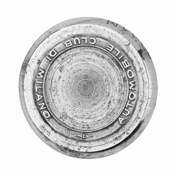 P Automobile Club Di Milano 42 x 42 mm  - Asta Conii e Punzoni della Storica Fabbrica di Medaglie Lorioli (1919-1950) - Associazione Nazionale - Case d'Asta italiane