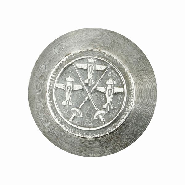 P Tre Aerei E Due Fioretti 27 x 31 mm  - Asta Conii e Punzoni della Storica Fabbrica di Medaglie Lorioli (1919-1950) - Associazione Nazionale - Case d'Asta italiane