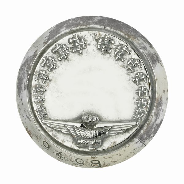 P Gruppi Di Tre Aerei E Aquila Incoronata Con Fascio 41 x 34 mm  - Asta Conii e Punzoni della Storica Fabbrica di Medaglie Lorioli (1919-1950) - Associazione Nazionale - Case d'Asta italiane