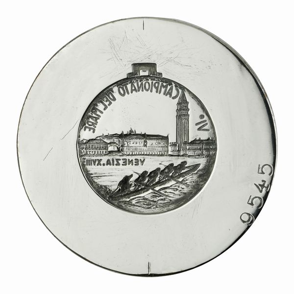 N Campionato Del Mare Venezia. x 58 x 47 mm  - Asta Conii e Punzoni della Storica Fabbrica di Medaglie Lorioli (1919-1950) - Associazione Nazionale - Case d'Asta italiane