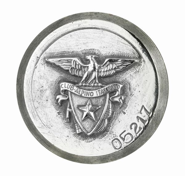 P Club Alpino Italiano 47 x 41 mm  - Asta Conii e Punzoni della Storica Fabbrica di Medaglie Lorioli (1919-1950) - Associazione Nazionale - Case d'Asta italiane