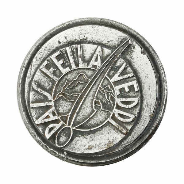 P Pais Feila Veddi 51 x 48. A mm  - Asta Conii e Punzoni della Storica Fabbrica di Medaglie Lorioli (1919-1950) - Associazione Nazionale - Case d'Asta italiane