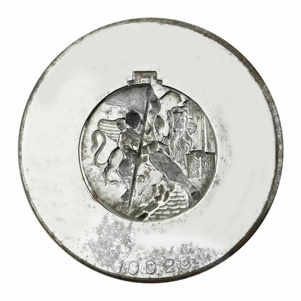 N Pax Tibi Marce Evangelista Meus. Affer 59 x 45 mm  - Asta Conii e Punzoni della Storica Fabbrica di Medaglie Lorioli (1919-1950) - Associazione Nazionale - Case d'Asta italiane