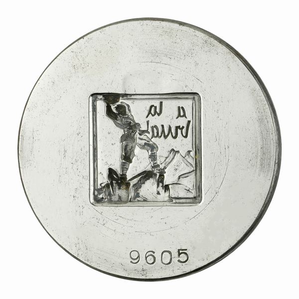 N A La Brua (Battaglione Alpini Val Pescare 1939-1943) 61 X51 mm  - Asta Conii e Punzoni della Storica Fabbrica di Medaglie Lorioli (1919-1950) - Associazione Nazionale - Case d'Asta italiane