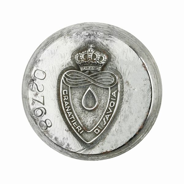 P Granatieri Di Savoia 37 x 38 mm  - Asta Conii e Punzoni della Storica Fabbrica di Medaglie Lorioli (1919-1950) - Associazione Nazionale - Case d'Asta italiane