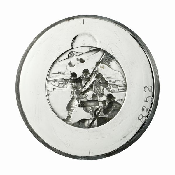 N Falange 59 x 40 mm  - Asta Conii e Punzoni della Storica Fabbrica di Medaglie Lorioli (1919-1950) - Associazione Nazionale - Case d'Asta italiane