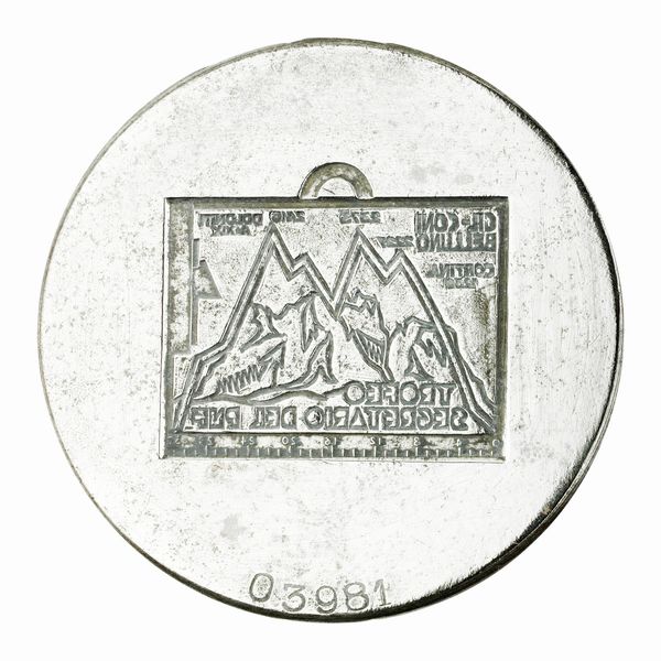 N G.Ll. Coni Belluno 2227- 2373 2410 Oolomiti A. XIX 67 x 53 mm  - Asta Conii e Punzoni della Storica Fabbrica di Medaglie Lorioli (1919-1950) - Associazione Nazionale - Case d'Asta italiane