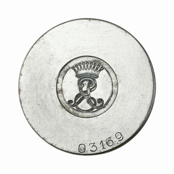 N R S E Corona 47 x 41 mm  - Asta Conii e Punzoni della Storica Fabbrica di Medaglie Lorioli (1919-1950) - Associazione Nazionale - Case d'Asta italiane