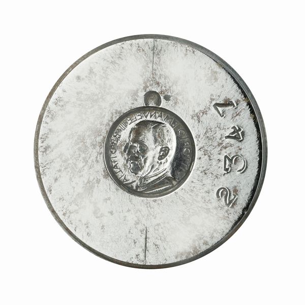 N Vittorio Emanuele III Re D'Italia 42 x 34 mm  - Asta Conii e Punzoni della Storica Fabbrica di Medaglie Lorioli (1919-1950) - Associazione Nazionale - Case d'Asta italiane