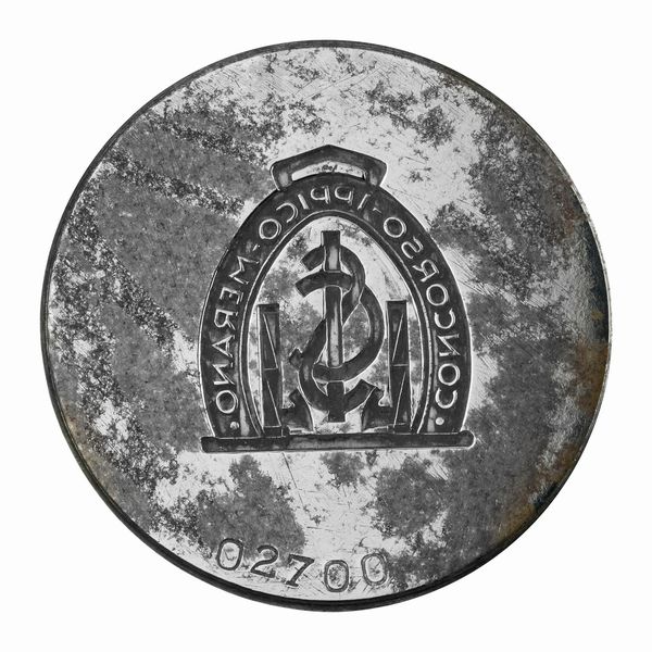 N Concorso Ippico Merano C.S.I. 59 x 42 mm  - Asta Conii e Punzoni della Storica Fabbrica di Medaglie Lorioli (1919-1950) - Associazione Nazionale - Case d'Asta italiane